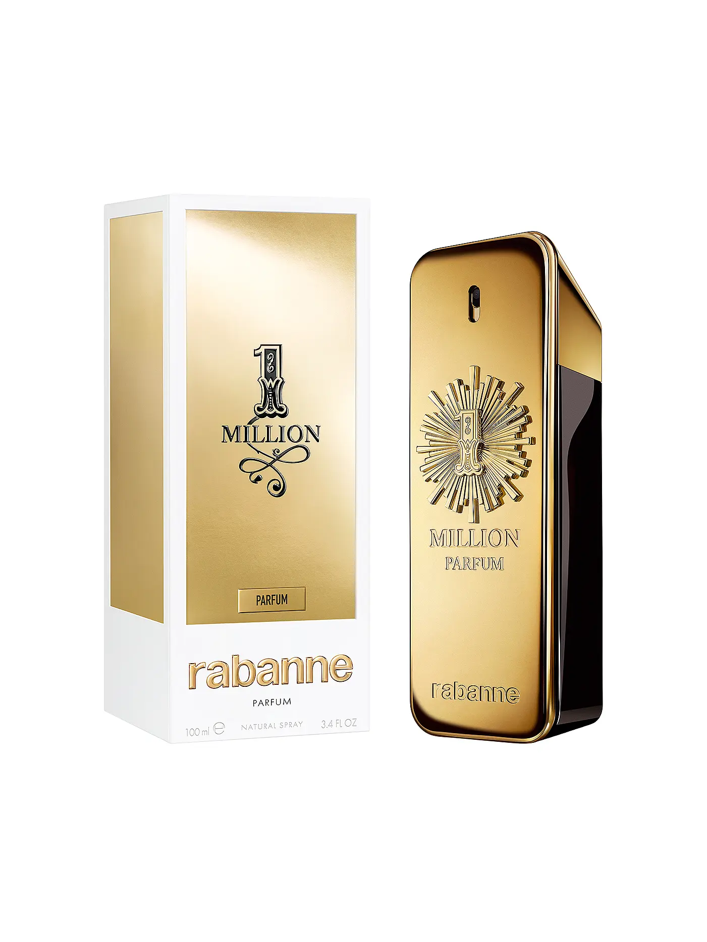 PACO RABANNE | 1 Million Parfum Eau de Parfum Spray 100ml | 